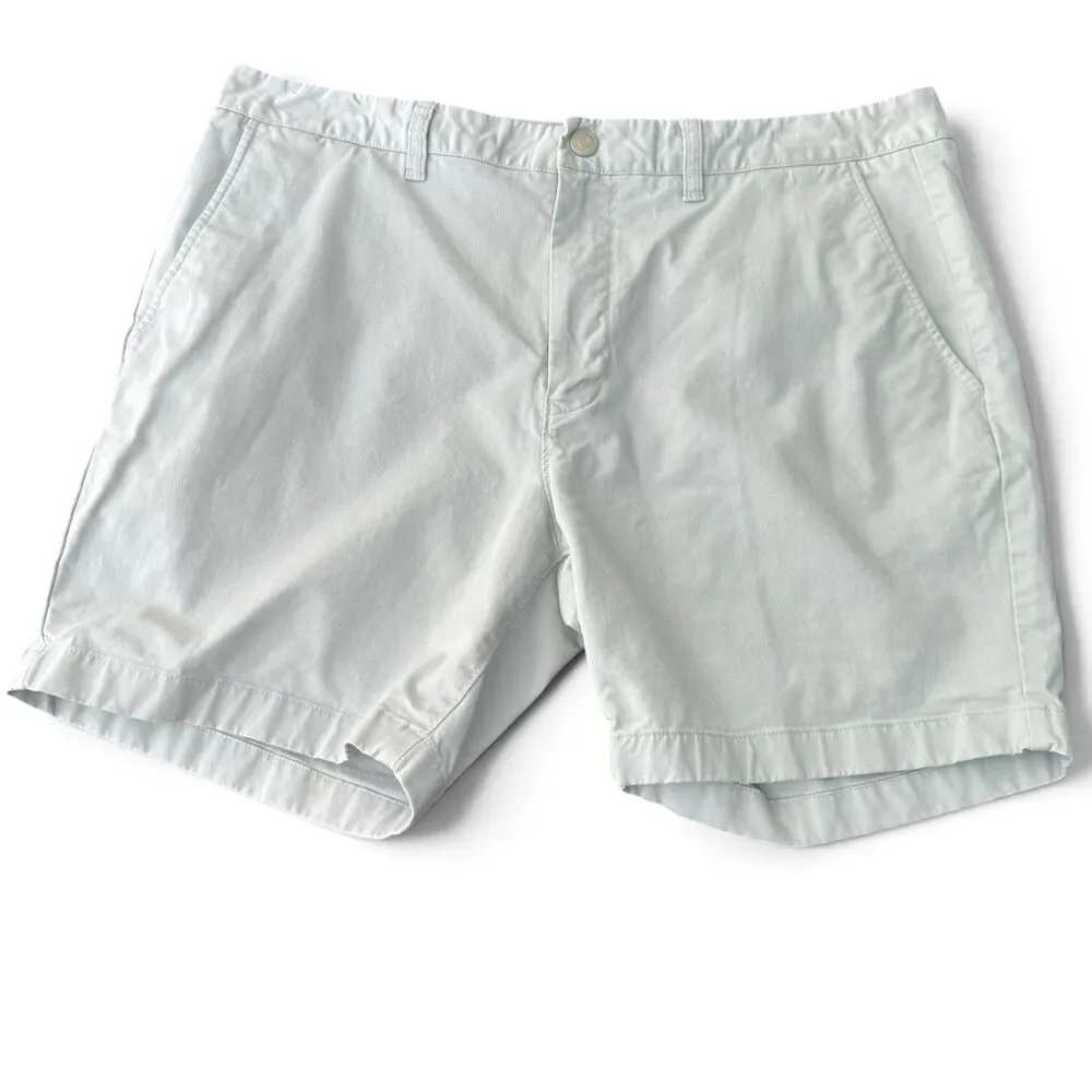Bonobos Golf Shorts Men 38 Gray Slim 7 Inch Chino Outdoor Performance Stretch
